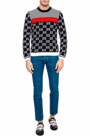 Logo-embroidered sweater, zdjęcie 2 Logo-embroidered sweater od Gucci